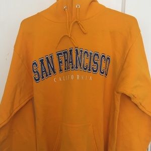 San Francisco Yellow Hoodie